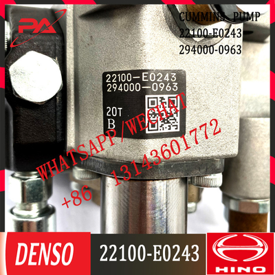 Καλύτερη αντλία 294000-0963 εγχυτήρων καυσίμων ποιοτικού diesel για HINO 22100-E0243 294000-0963