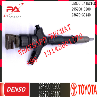 Κοινός εγχυτήρας 295900-0200 ραγών diesel DENSO για τη TOYOTA 23670-30440