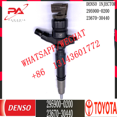 Κοινός εγχυτήρας 295900-0200 ραγών diesel DENSO για τη TOYOTA 23670-30440
