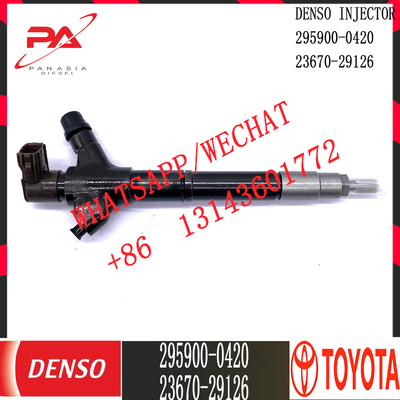 Κοινός εγχυτήρας 295900-0420 ραγών diesel DENSO για τη TOYOTA 23670-29126