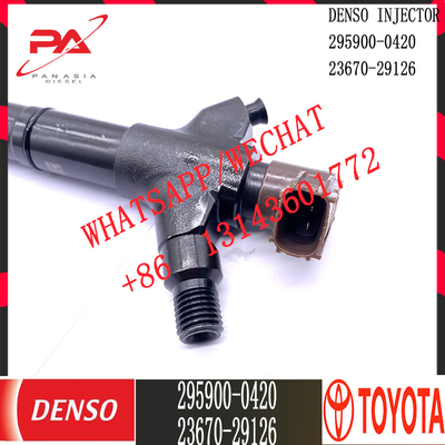 Κοινός εγχυτήρας 295900-0420 ραγών diesel DENSO για τη TOYOTA 23670-29126