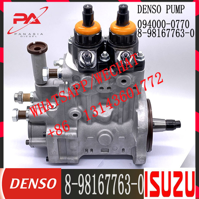Κοινή αντλία καυσίμων εγχύσεων diesel ραγών 094000-0770 για είμαι-UZU 6WG1 8-98167763-0
