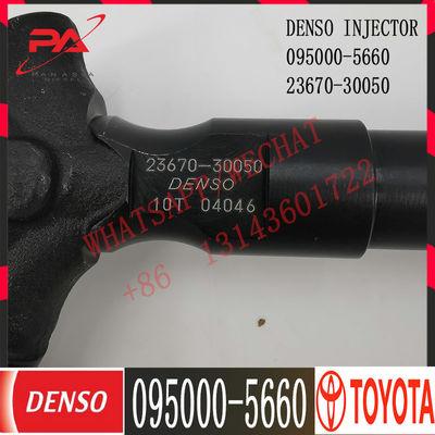 095000-5660 κοινός εγχυτήρας 095000-5660 095000-5881 καυσίμων ραγών diesel DENSO για τη Toyota Hilux/Hiace 2kd-FTV 23670-30050