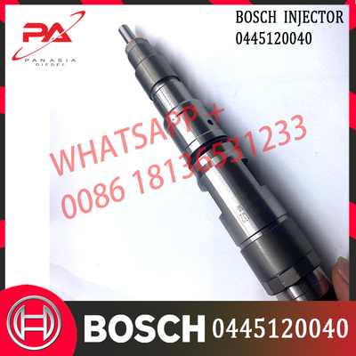 Κοινός εγχυτήρας 0445120040 καυσίμων ραγών BOSCH για Bosch Doosan