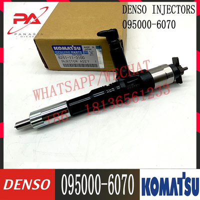 Κοινός εγχυτήρας 095000-6070 ραγών για τη KOMATSU pc350-7 pc400-7 6251-11-3100
