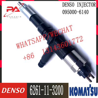 6261-11-3200 diesel pc800-8 εγχυτήρας 6261-11-3200 095000-6140 της KOMATSU καυσίμων d155ax-6 μηχανών