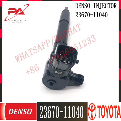 Κοινός εγχυτήρας 23670-11040 23670-19065 καυσίμων ραγών της Toyota 2GD Hilux Denso