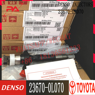 εγχυτήρας 095000-8740 095000-7761 καυσίμων μηχανών 23670-0L070 Disesl για τη Toyota HILUX 2KD 23670-0L070