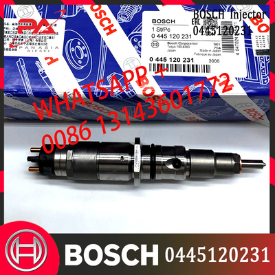 Εγχυτήρας 0445120231 κοινός εγχυτήρας 0445-120-231 καυσίμων bos-CH ραγών για τη μηχανή καυσίμων diesel