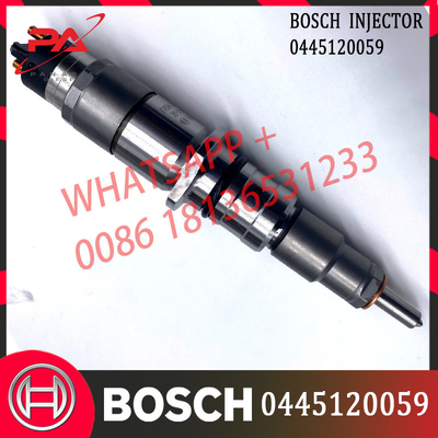 Κοινός εγχυτήρας 0445120059 ραγών diesel Bosch για τη KOMATSU Cummins saa6d107e-1 3976372