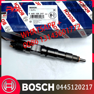 Εγχυτήρας 0445120217 καυσίμων diesel μηχανών εκσκαφέων Bosch 0986435526 51101006064