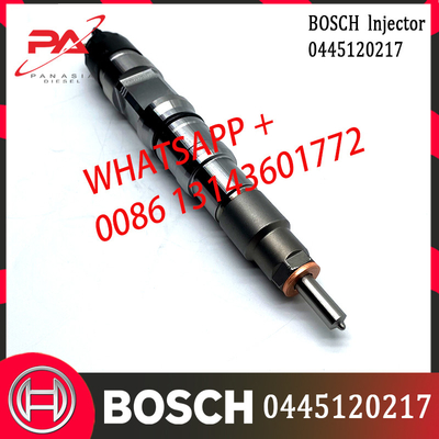 Εγχυτήρας 0445120217 καυσίμων diesel μηχανών εκσκαφέων Bosch 0986435526 51101006064